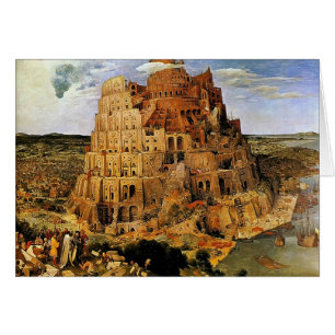 "La Tour de Babel" de Pieter Bruegel (vers 1563)