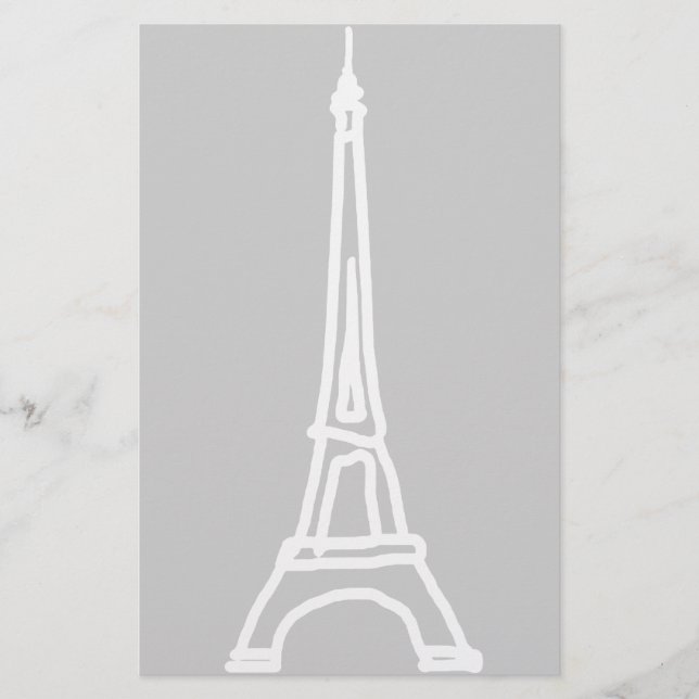 la tour Eiffel Briefpapier (Vorderseite)
