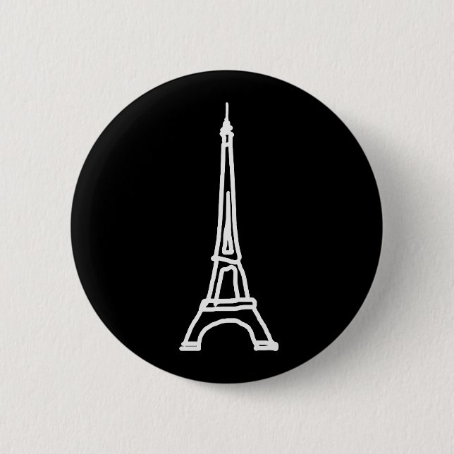 la Tour Eiffel Button (Vorderseite)