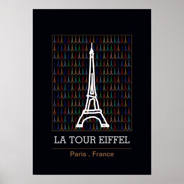 La Tour Eiffel / französische Dekoration (Vorne)