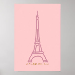 La Tour Eiffel Paris Poster