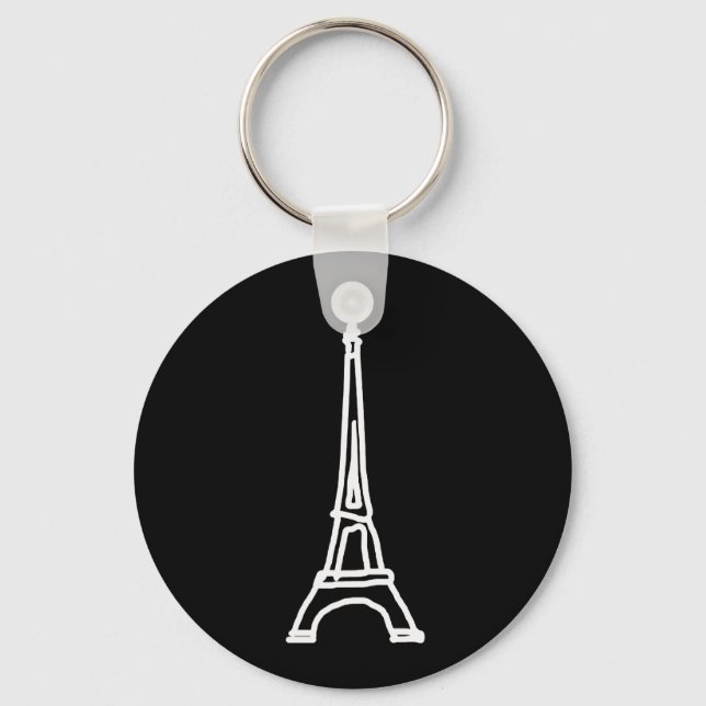 la Tour Eiffel Schlüsselanhänger (Vorderseite)
