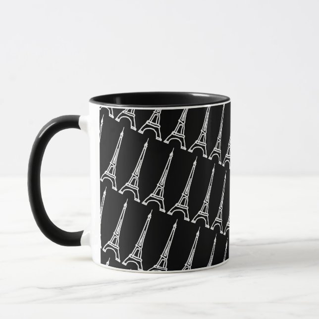 la tour Eiffel Tasse (Links)