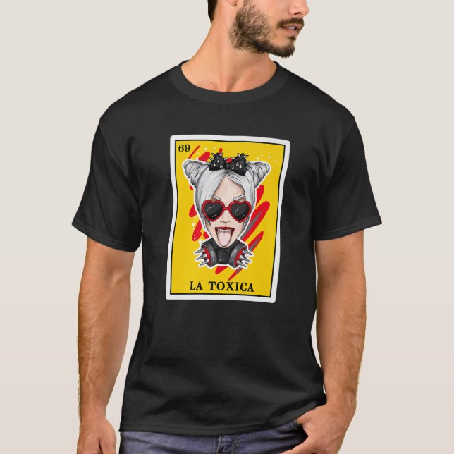 La Toxica Lottery Geschenke für Frauen mexikanisch T-Shirt (Vorderseite)