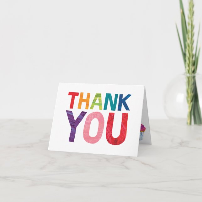 La très gourmande chenille | Merci (Devant)