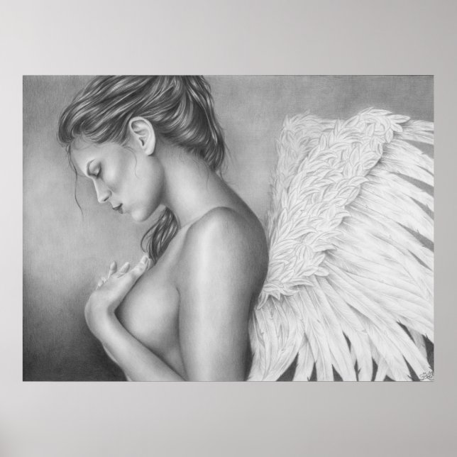 La tristesse d'un ange Poster (Devant)