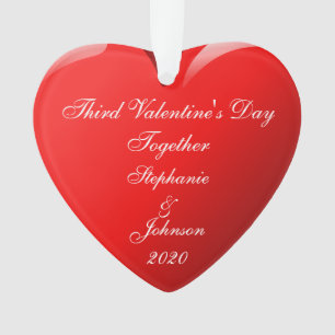 La troisième Saint-Valentin, ensemble, nomme Hear