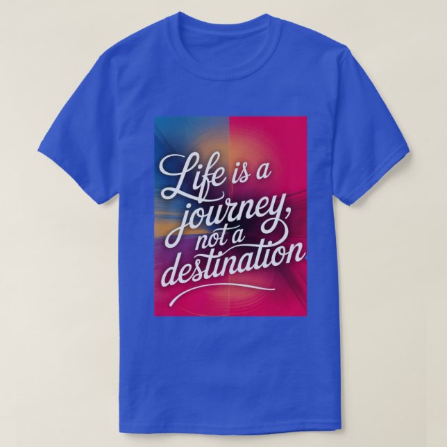 La typographie motivationnelle T-shirt (Design devant)