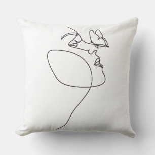 La Valeur d'une Femme – Coussin Décoratif