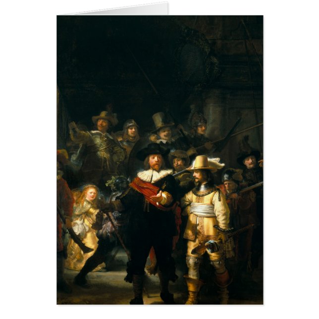 La Veille de la nuit - Rembrandt (Devant)