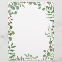 La verdure botanique | Feuille | Mariage fixe