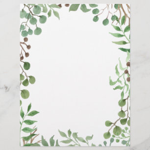 La verdure botanique Feuille Mariage fixe