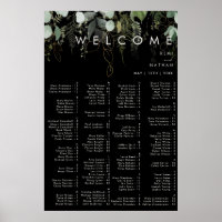 La verdure et la feuille d'or | Poster alphabétiqu