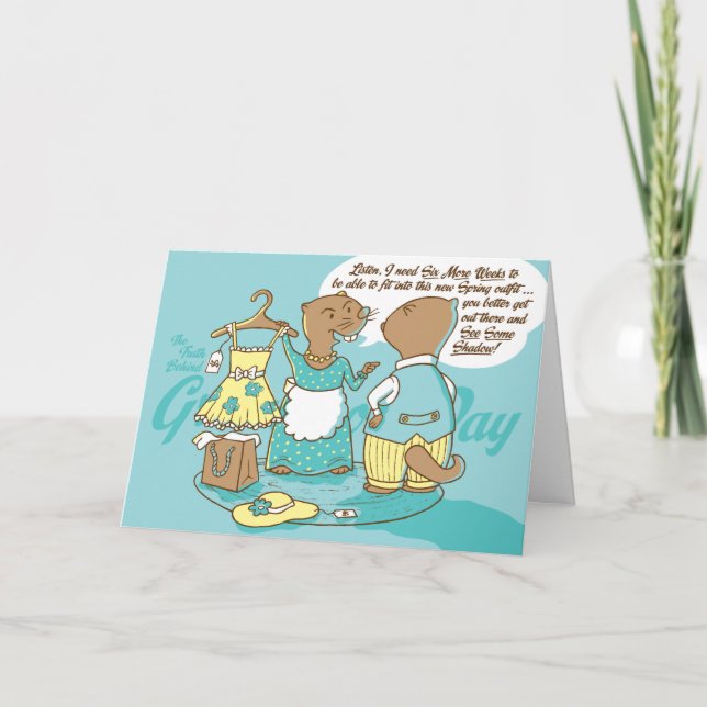 La vérité derrière la carte de jour de Groundhog (Devant)