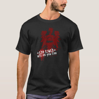 La Vérité Vous Libèrera (Les Gars T-Shirt De Base)