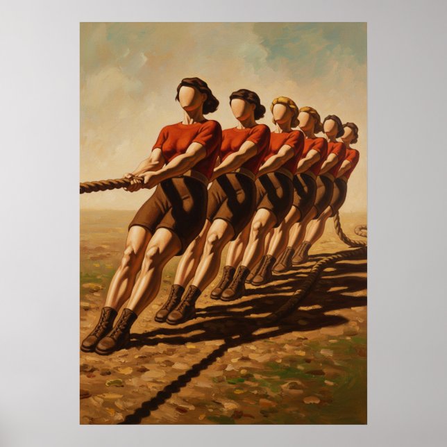 LA VICTOIRE À L'ARRACHÉ (Der Kampf um den Sieg im  Poster (Vorne)