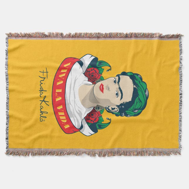 La Vida Frida Kahlos | Viva Decke (Vorderseite)