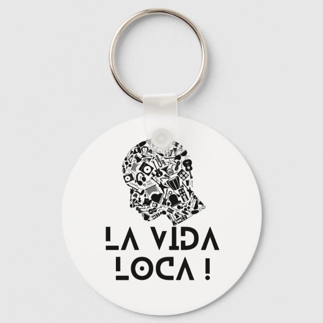 LA VIDA LOCA SCHLÜSSELANHÄNGER (Vorderseite)