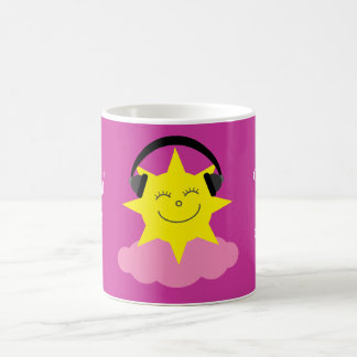 La vie de Lovin sur ma tasse rose de récupération