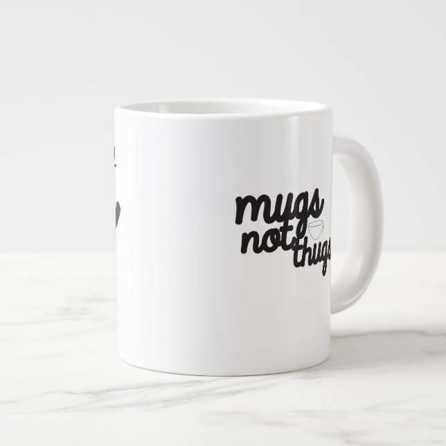La vie de tasse au-dessus de la vie de voyou (Devant droit)