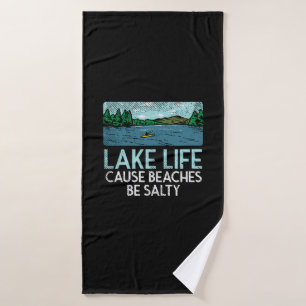 La vie du lac plages salées