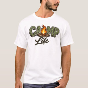 La vie en camping, c'est bien - T-Shirt pour homme