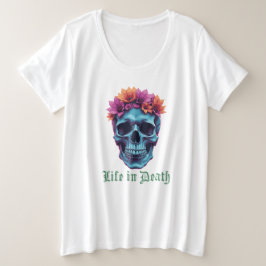 La vie en mort, en fleurs en bleu
