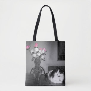 "La Vie en Rose" Katze  Tasche
