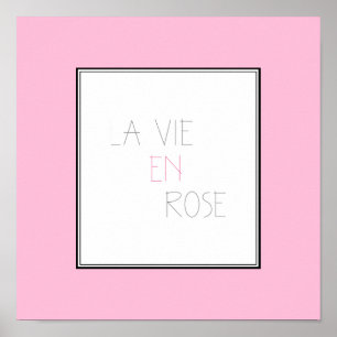 La Vie en Rose - Leben in Rosa Poster