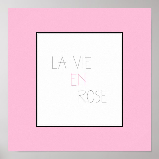 La Vie en Rose - Leben in Rosa Poster (Vorne)