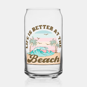 La vie est meilleure à la plage Été tropical