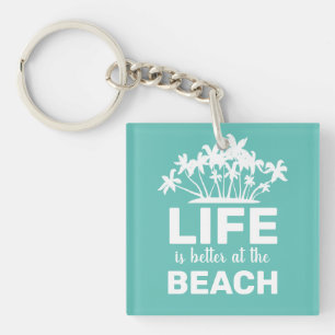 La vie est meilleure à la plage Île tropicale