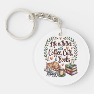 La vie est meilleure avec du café, des chats et de