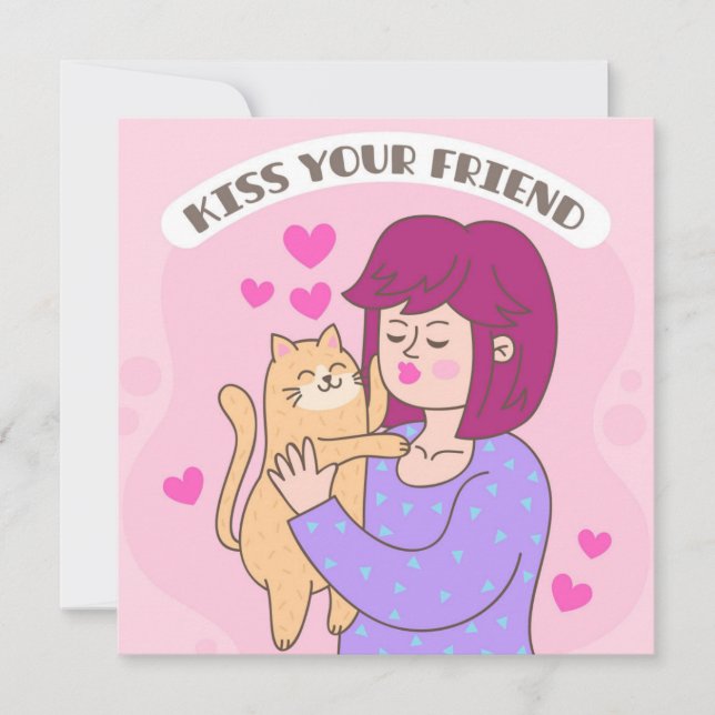 La Vie Est Meilleure Avec La Carte De Vacances Cha (Devant)