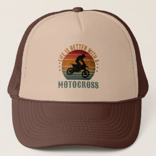 LA VIE EST MEILLEURE AVEC UN CASQUETTE DE CAMIONNE