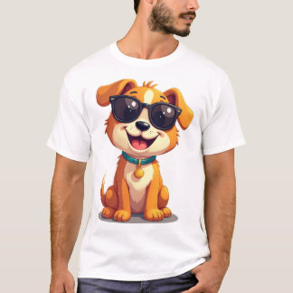 La vie est meilleure avec un chien – T-shirt migno