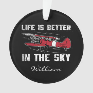 La vie est meilleure dans le ciel Pilote Noël