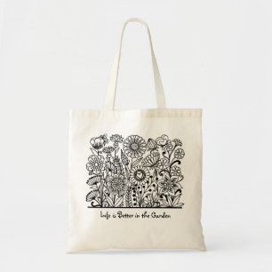 La vie est meilleure dans le Sac fourre-tout d'imp