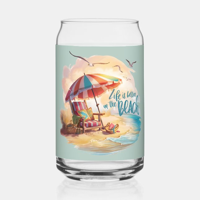 La vie est meilleure sur la plage Esthétique côtiè (Recto)