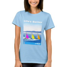 La vie est meilleure - T-shirt Weta féminin