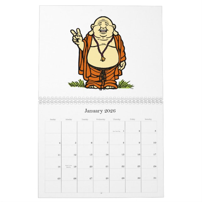 La vie est un beau calendrier de chose (Jan 2026)
