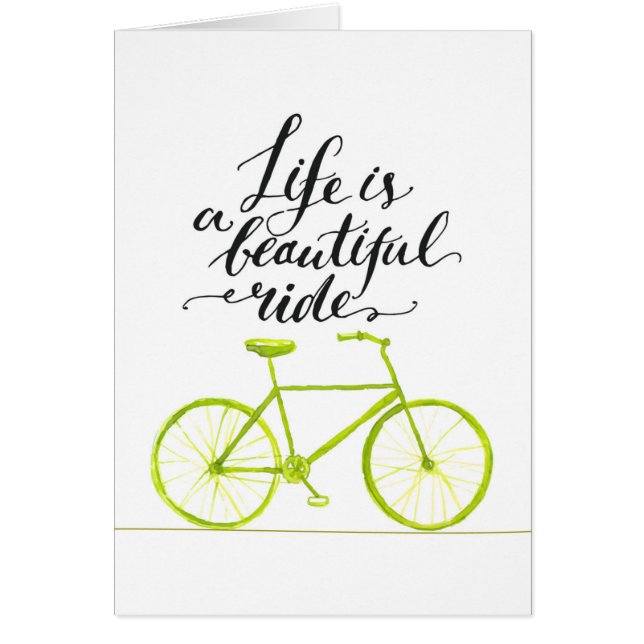 La vie est un beau vert de chaux de tour (Devant)