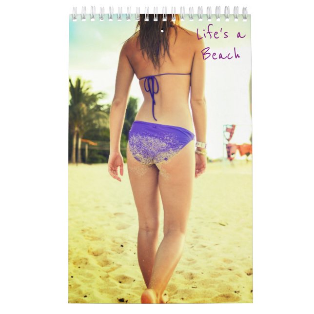 La vie est un calendrier de plage (Protection)