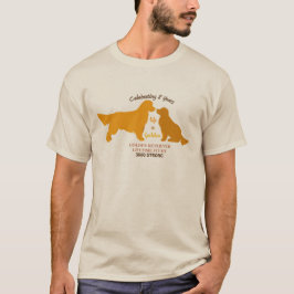 La vie est un t-shirt du 8e anniversaire d'or