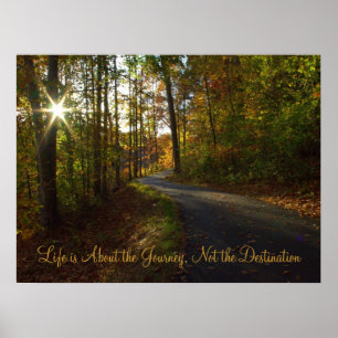 La vie est un voyage - affiche