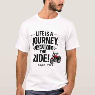La vie est un voyage, profitez du trajet T-shirt m