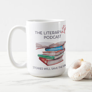 La Vie littéraire, une mug de 15 oz