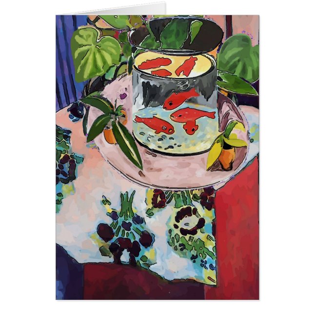 La vie morte, le bol de poisson (Devant)