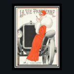 La Vie Parisienne Art Deco Poster 12 x 16<br><div class="desc">Nice Art Deco Cover Print von La Vie Parisienne.</div>