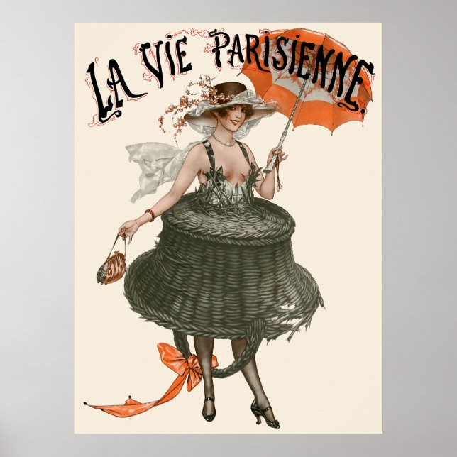 La Vie Parisienne - Braver la taxe, être à la mode Poster (Vorne)